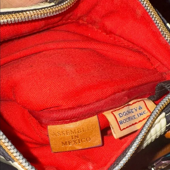 Dooney Burke Zebra Print Crossbody Bag - Picture 8 of 8